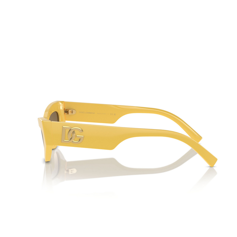 Gafas de sol Dolce & Gabbana DG4450 333411 yellow - 3/4