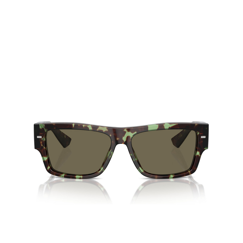 Lunettes de soleil Dolce & Gabbana DG4451 3432/3 havana green - 1/4