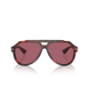 Lunettes de soleil Dolce & Gabbana DG4452 335869 red havana - Vignette du produit 1/4