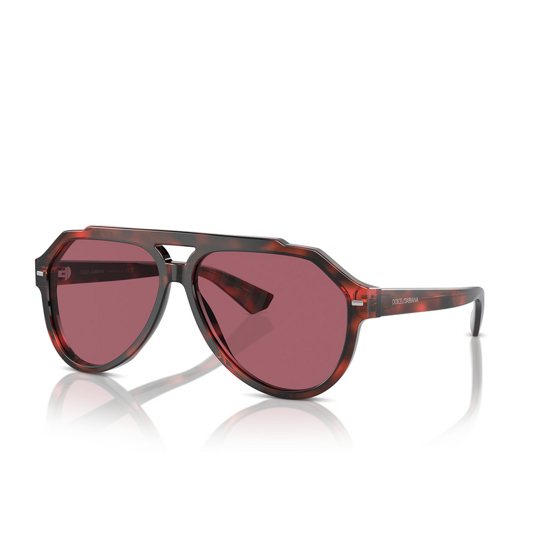 Lunettes de soleil Dolce & Gabbana DG4452 335869 red havana - 2/4