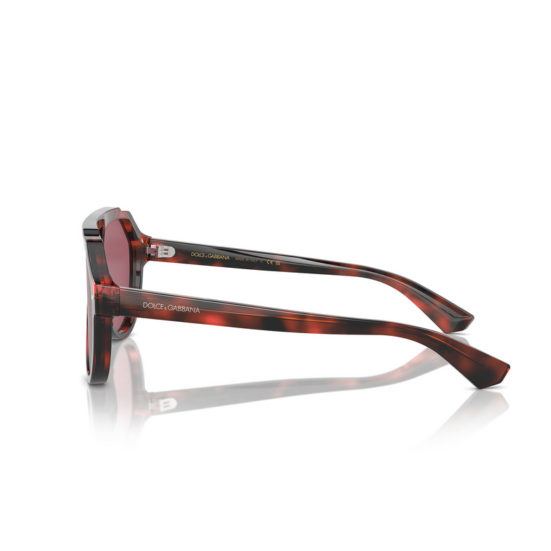 Dolce & Gabbana DG4452 Sunglasses 335869 red havana - 3/4