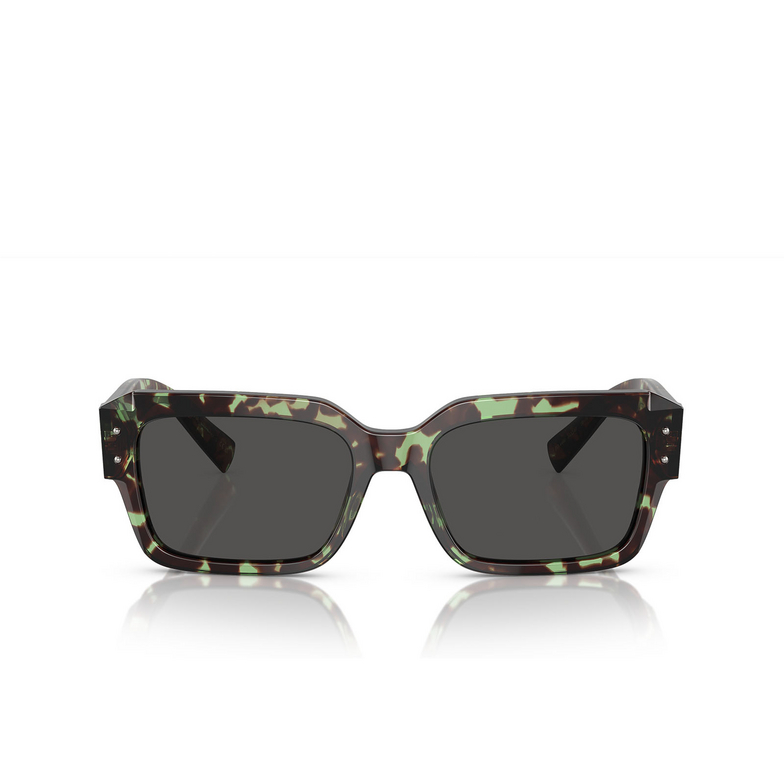 Occhiali da sole Dolce & Gabbana DG4460 343287 havana green - 1/4