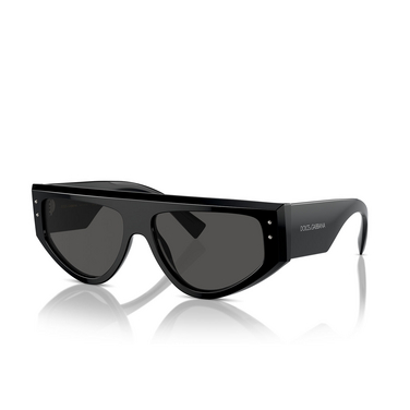 Dolce & Gabbana DG4461 Sunglasses 501/87 black - three-quarters view