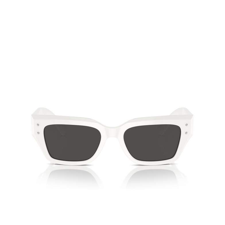 Lunettes de soleil Dolce & Gabbana DG4462 331287 white - 1/4