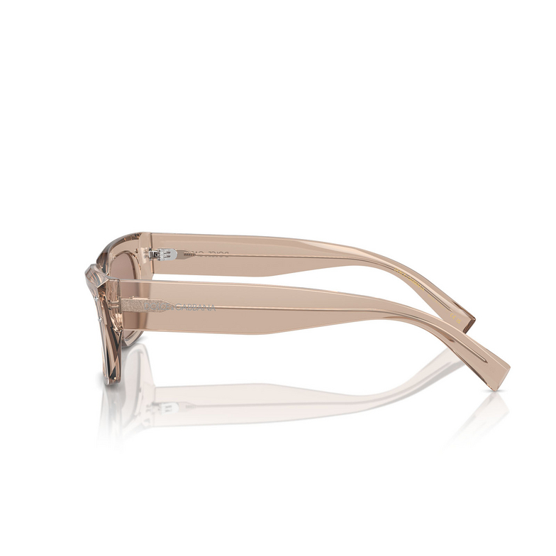 Dolce & Gabbana DG4462 Sonnenbrillen 34325A transparent camel - 3/4