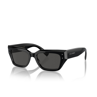 Dolce & Gabbana DG4462 Sunglasses 501/87 black - three-quarters view