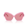 Occhiali da sole Dolce & Gabbana DG4463 314830 transparent pink - anteprima prodotto 1/4