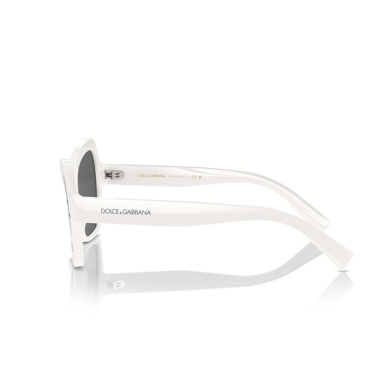 Lunettes de soleil Dolce & Gabbana DG4463 331287 white - 3/4