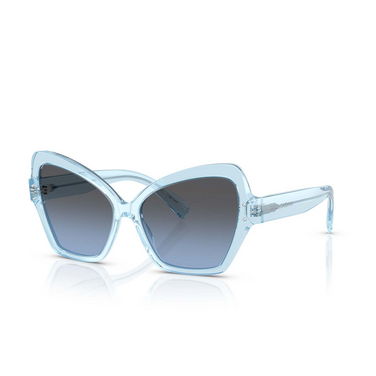 Dolce & Gabbana DG4463 Sonnenbrillen 33227C transparent blue - Dreiviertelansicht