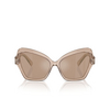Dolce & Gabbana DG4463 Sunglasses 34325A transparent camel - product thumbnail 1/4