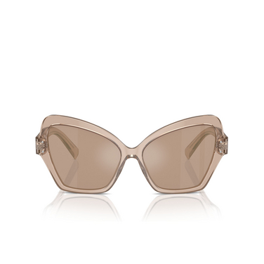 Dolce & Gabbana DG4463 Sunglasses 34325A transparent camel - front view