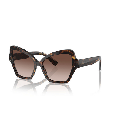 Dolce & Gabbana DG4463 Sunglasses 502/13 havana - three-quarters view