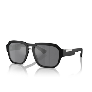 Dolce & Gabbana DG4464 Sunglasses 25256G matte black - three-quarters view