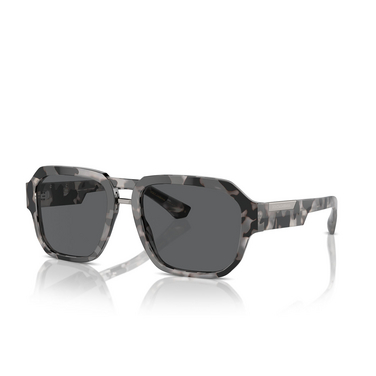 Dolce & Gabbana DG4464 Sunglasses 343587 havana grey - three-quarters view