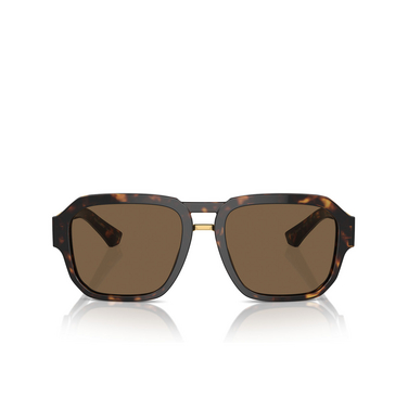 Gafas de sol Dolce & Gabbana DG4464 502/73 havana - Vista delantera