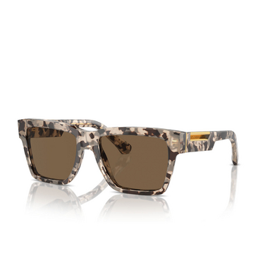 Dolce & Gabbana DG4465 Sunglasses 343473 havana beige - three-quarters view