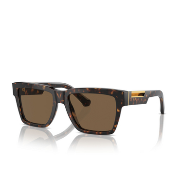 Dolce & Gabbana DG4465 Sunglasses 502/73 havana - three-quarters view