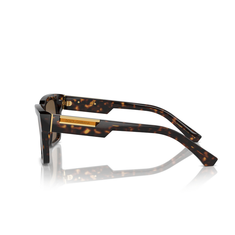 Dolce & Gabbana DG4465 Sunglasses 502/73 havana - 3/4
