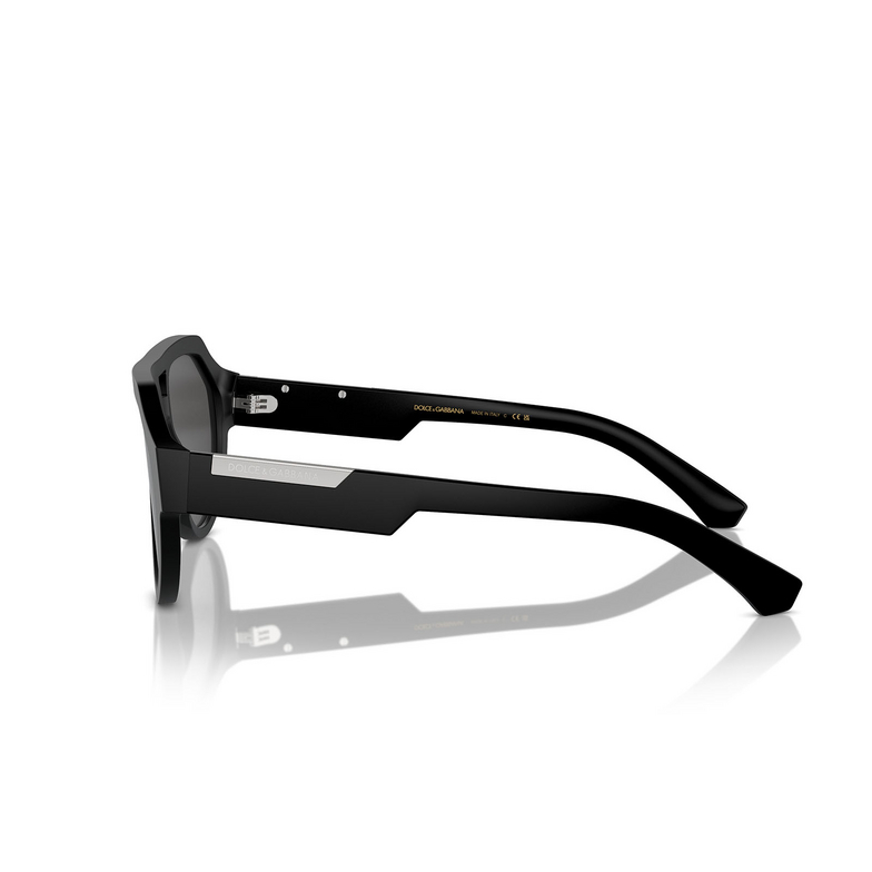 Dolce & Gabbana DG4466 Sunglasses 25256G matte black - 3/4