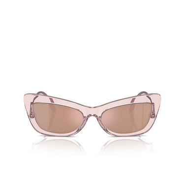 Gafas de sol Dolce & Gabbana DG4467B 31486X transparent rose - Vista delantera
