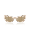 Lunettes de soleil Dolce & Gabbana DG4467B 343203 transparent camel - Vignette du produit 1/4