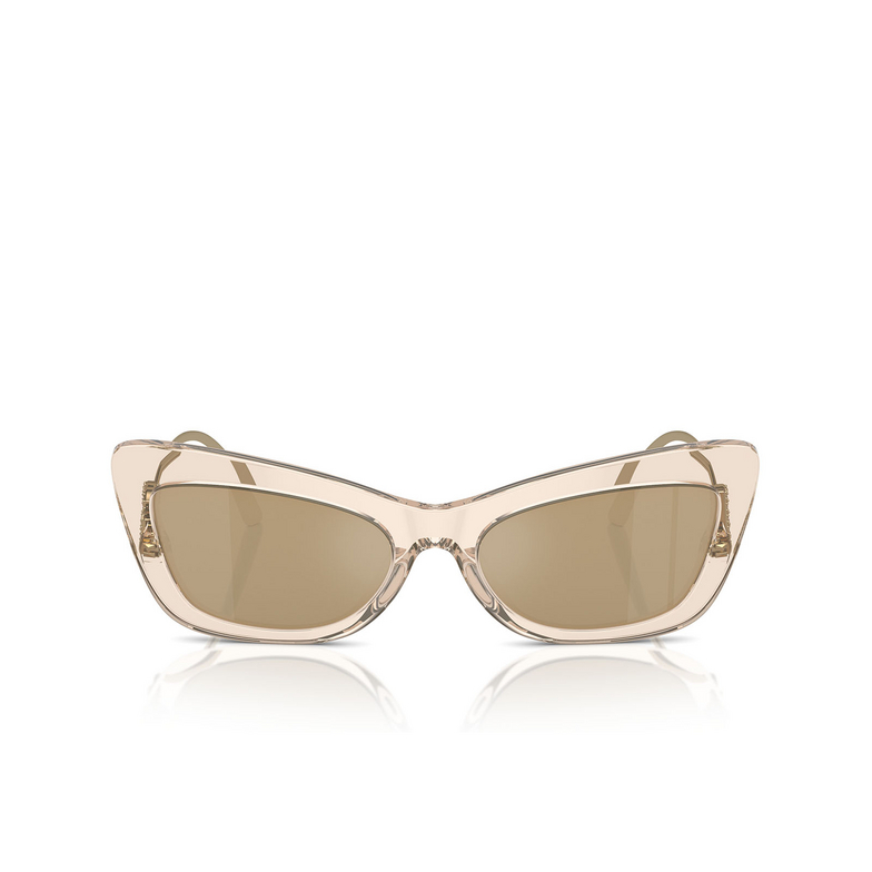 Lunettes de soleil Dolce & Gabbana DG4467B 343203 transparent camel - 1/4