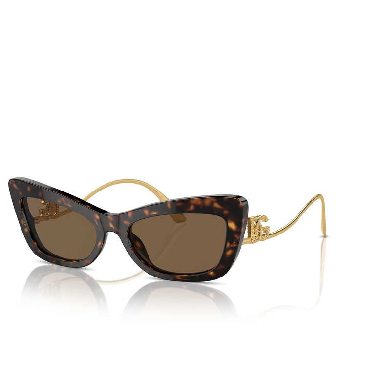 Dolce & Gabbana DG4467B Sunglasses 502/73 havana - 2/4