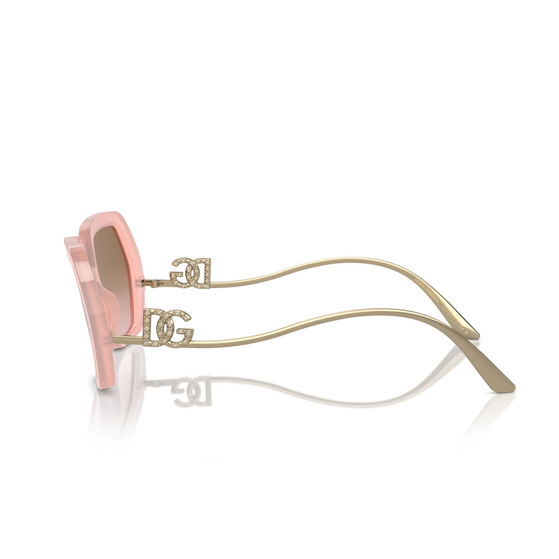 Occhiali da sole Dolce & Gabbana DG4468B 343611 opal rose - 3/4