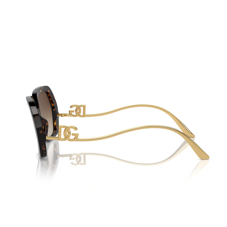 Gafas de sol Dolce & Gabbana DG4468B 502/13 havana - 3/4