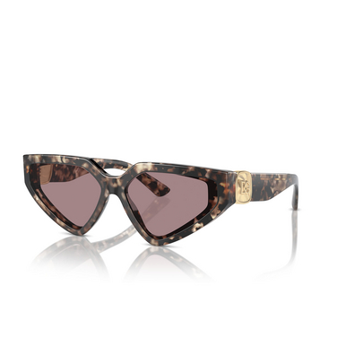 Dolce & Gabbana DG4469 Sunglasses 34387N havana brown pearl - three-quarters view