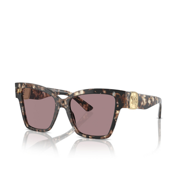 Gafas de sol Dolce & Gabbana DG4470 34387N havana brown pearl - Vista tres cuartos