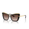 Dolce & Gabbana DG4472 Sunglasses 321713 havana on white barrow - product thumbnail 2/4