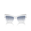 Gafas de sol Dolce & Gabbana DG4472 337119 white on blue maiolica - Miniatura del producto 1/4