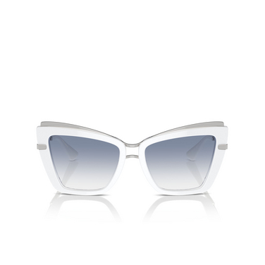 Gafas de sol Dolce & Gabbana DG4472 337119 white on blue maiolica - Vista delantera