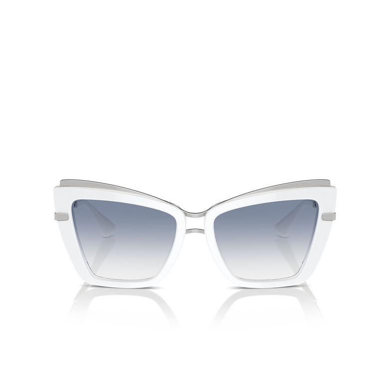 Gafas de sol Dolce & Gabbana DG4472 337119 white on blue maiolica - 1/4