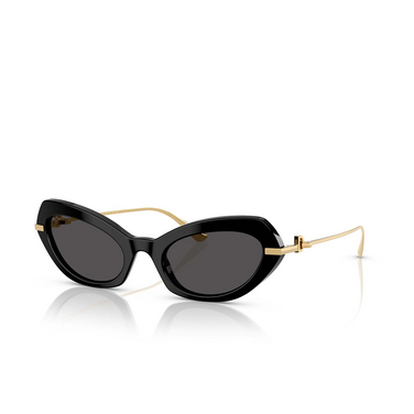 Dolce & Gabbana DG4473 Sonnenbrillen 501/87 black - Dreiviertelansicht