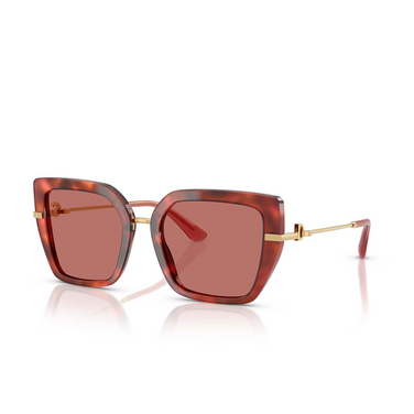 Dolce & Gabbana DG4474 Sunglasses 344469 havana brown - three-quarters view