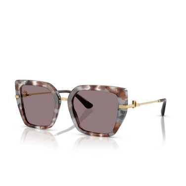 Occhiali da sole Dolce & Gabbana DG4474 34457N havana grey - tre quarti