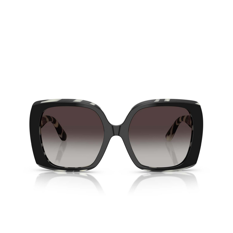 Dolce & Gabbana DG4475 Sunglasses 33728G black on zebra - 1/4