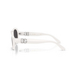 Lunettes de soleil Dolce & Gabbana DG4476 331287 white - Vignette du produit 3/4