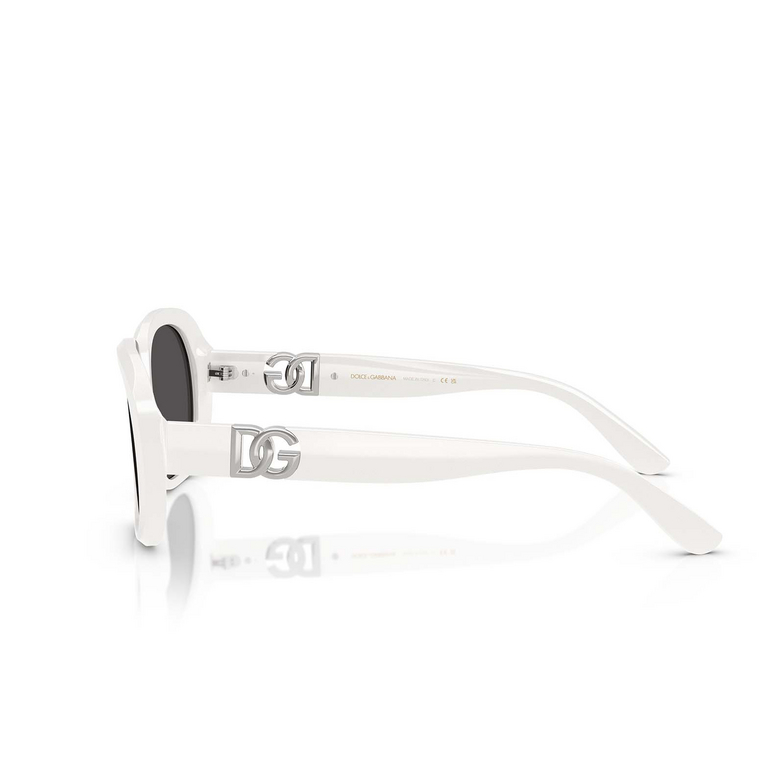 Lunettes de soleil Dolce & Gabbana DG4476 331287 white - 3/4