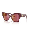 Lunettes de soleil Dolce & Gabbana DG4478 3442D0 bordeaux lace - Vignette du produit 2/4