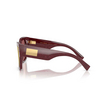 Lunettes de soleil Dolce & Gabbana DG4478 3442D0 bordeaux lace - Vignette du produit 3/4