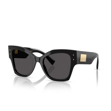 Gafas de sol Dolce & Gabbana DG4478 501/87 black - Vista tres cuartos