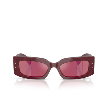 Lunettes de soleil Dolce & Gabbana DG4479 3442D0 bordeaux lace - Vue de face