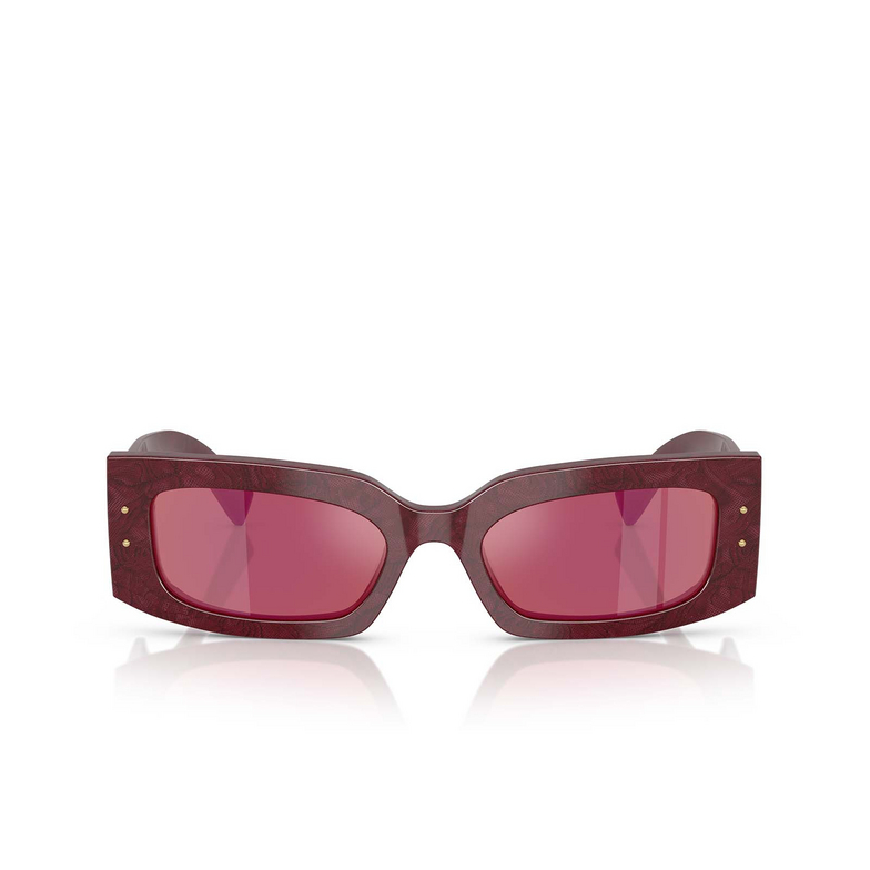 Dolce & Gabbana DG4479 Sunglasses 3442D0 bordeaux lace - 1/4