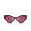 Gafas de sol Dolce & Gabbana DG4480 3442D0 bordeaux lace - Miniatura del producto 1/4