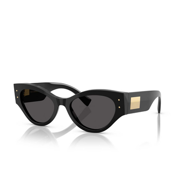 Occhiali da sole Dolce & Gabbana DG4480 501/87 black - tre quarti