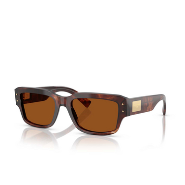 Dolce & Gabbana DG4483 Sonnenbrillen 322273 dark red havana - Dreiviertelansicht