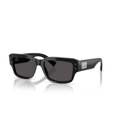 Dolce & Gabbana DG4483 Sonnenbrillen 501/87 black - Dreiviertelansicht